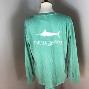 Small US Vintage Brand Jekyll Island Tee. E4.